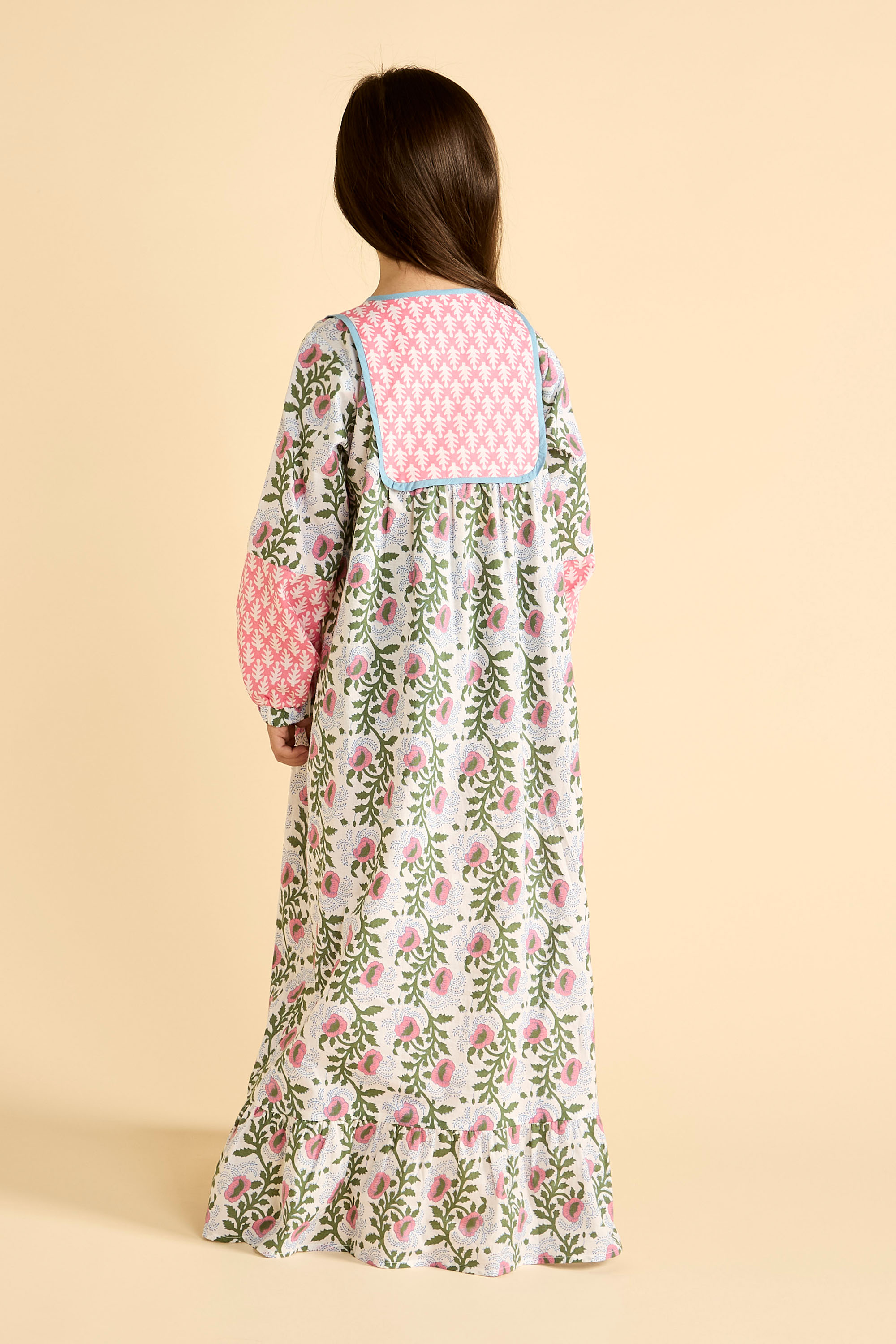 Girls' Wide-Cut Kaftan with Tassels product image 6