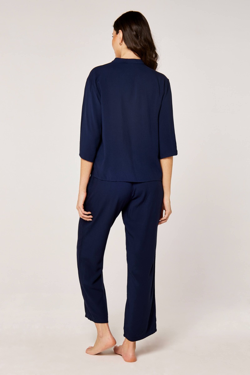 قميص فضفاض بأزرار product image 8