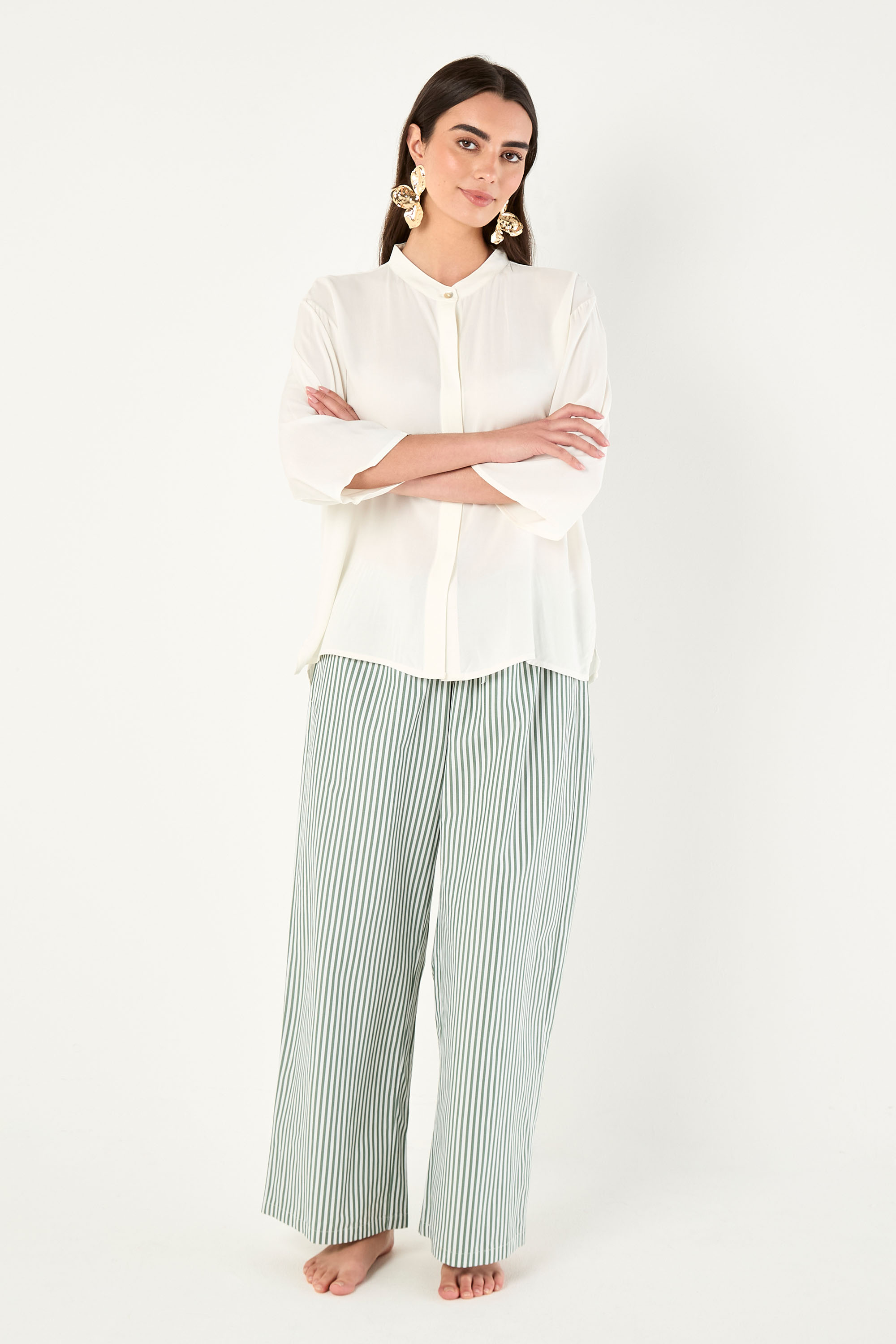 سروال طويل مخطط product image 5