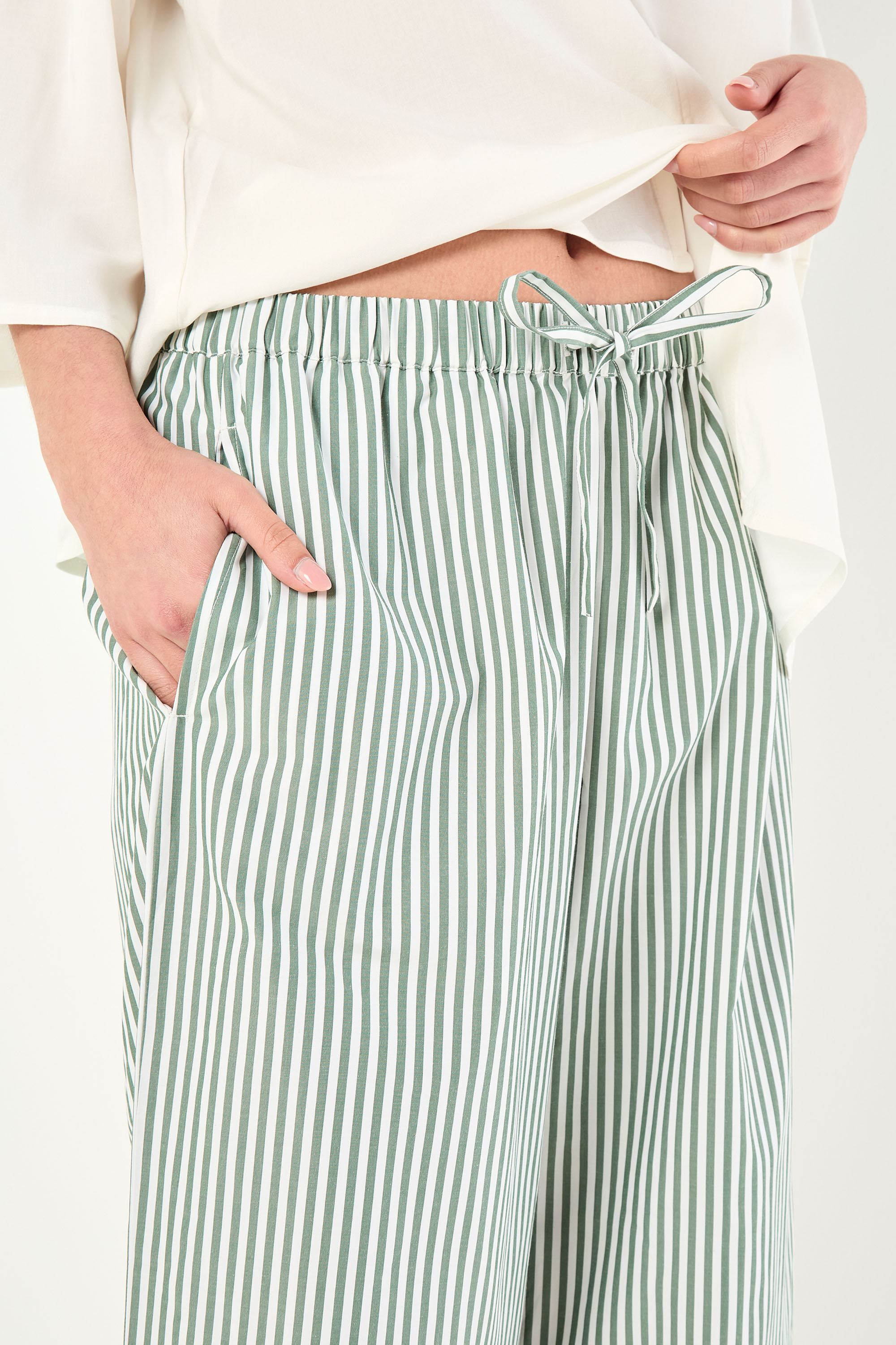 سروال طويل مخطط product image 3