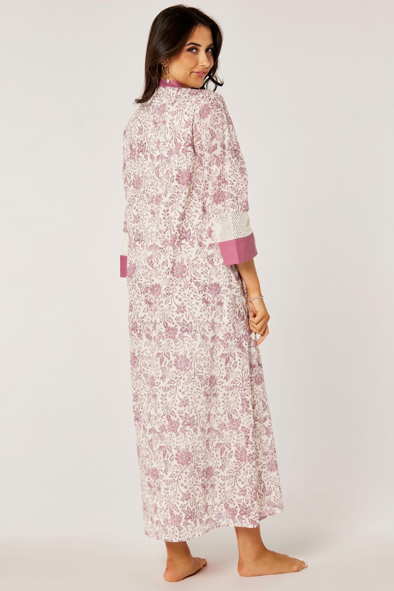 Long Sleeves Printed Maxi Kaftan product image 4