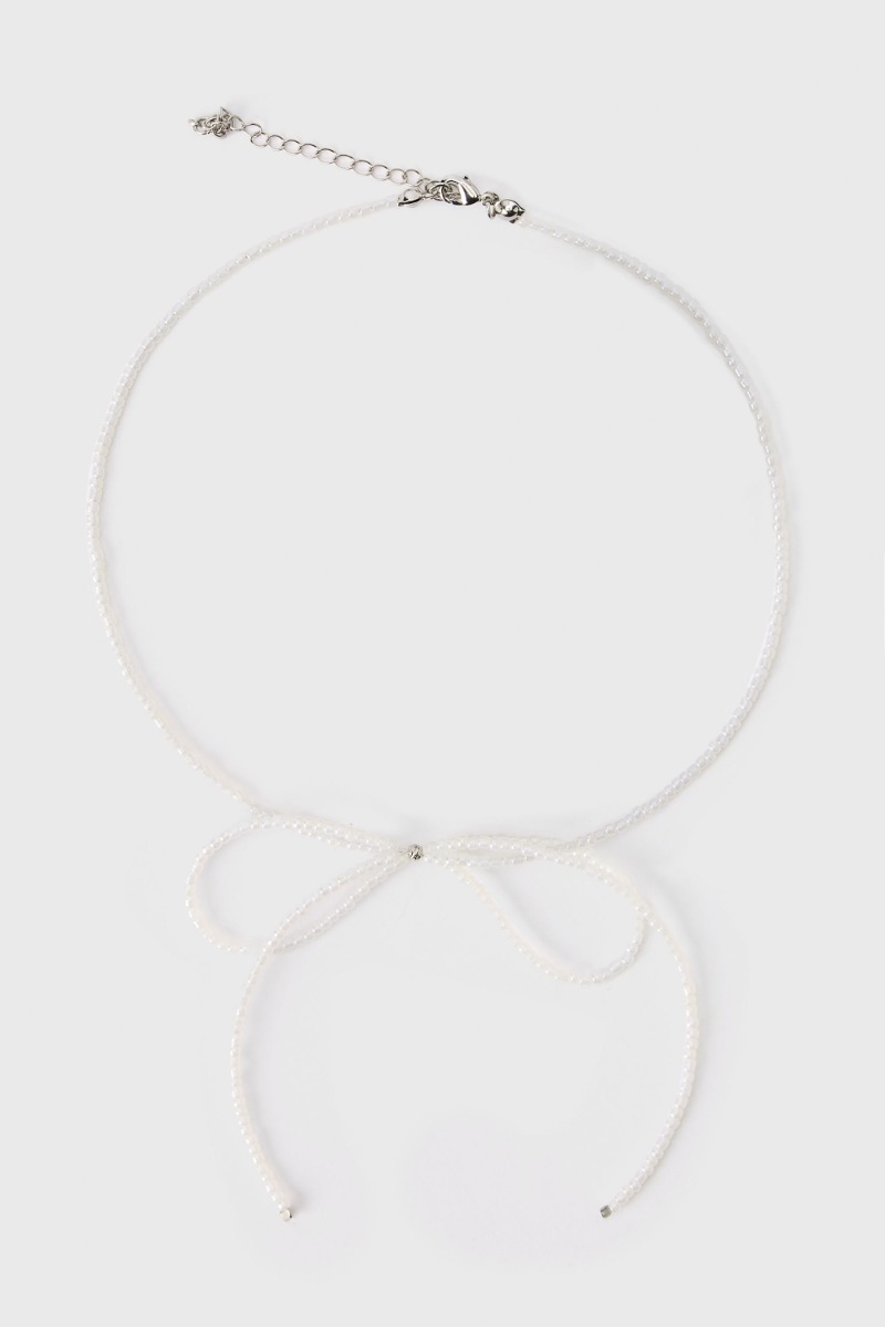 Bead Necklace with Bow product image 2