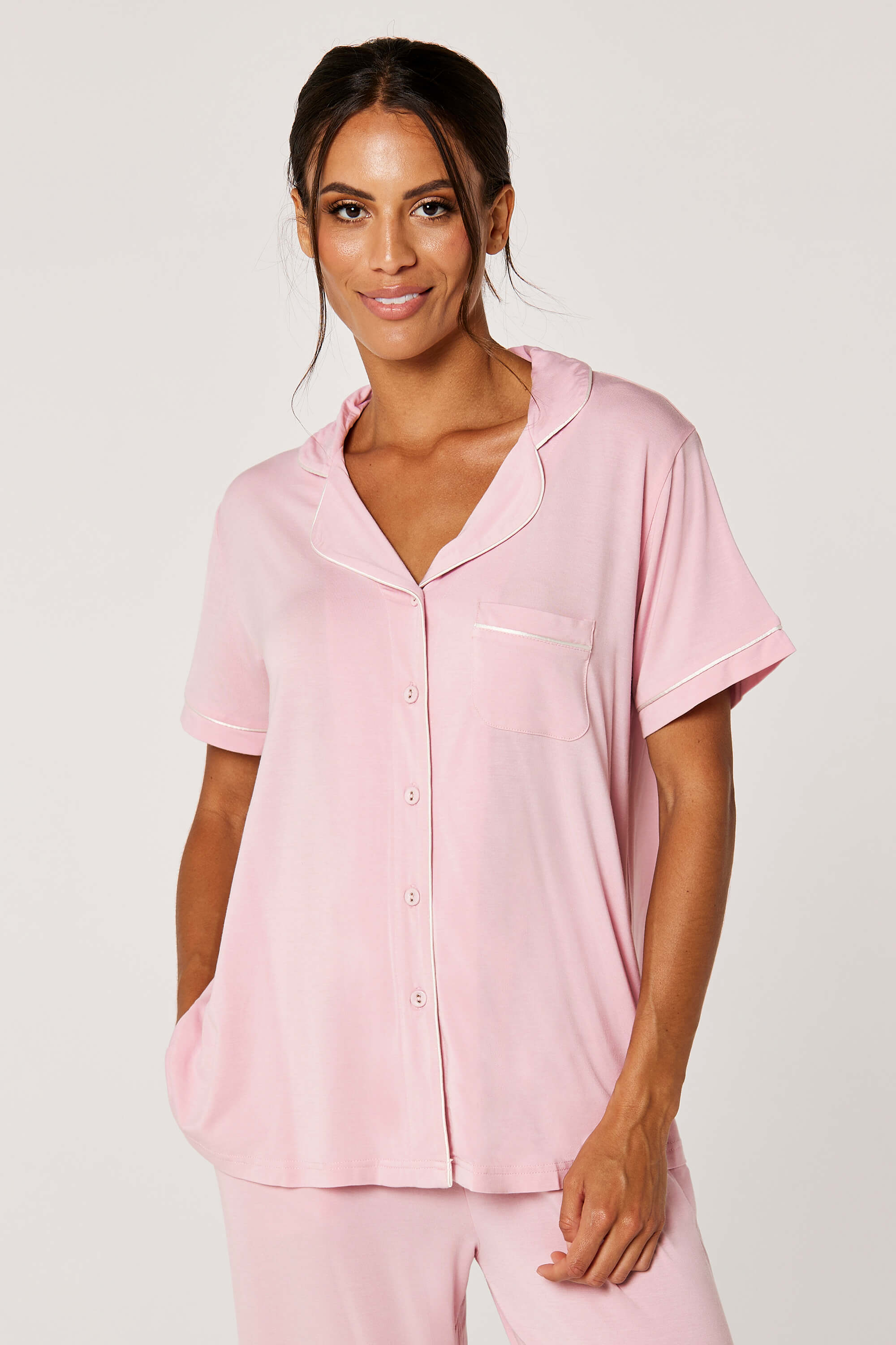 Luxurious Comfort Jersey Two-Piece Pajama Set product image 2