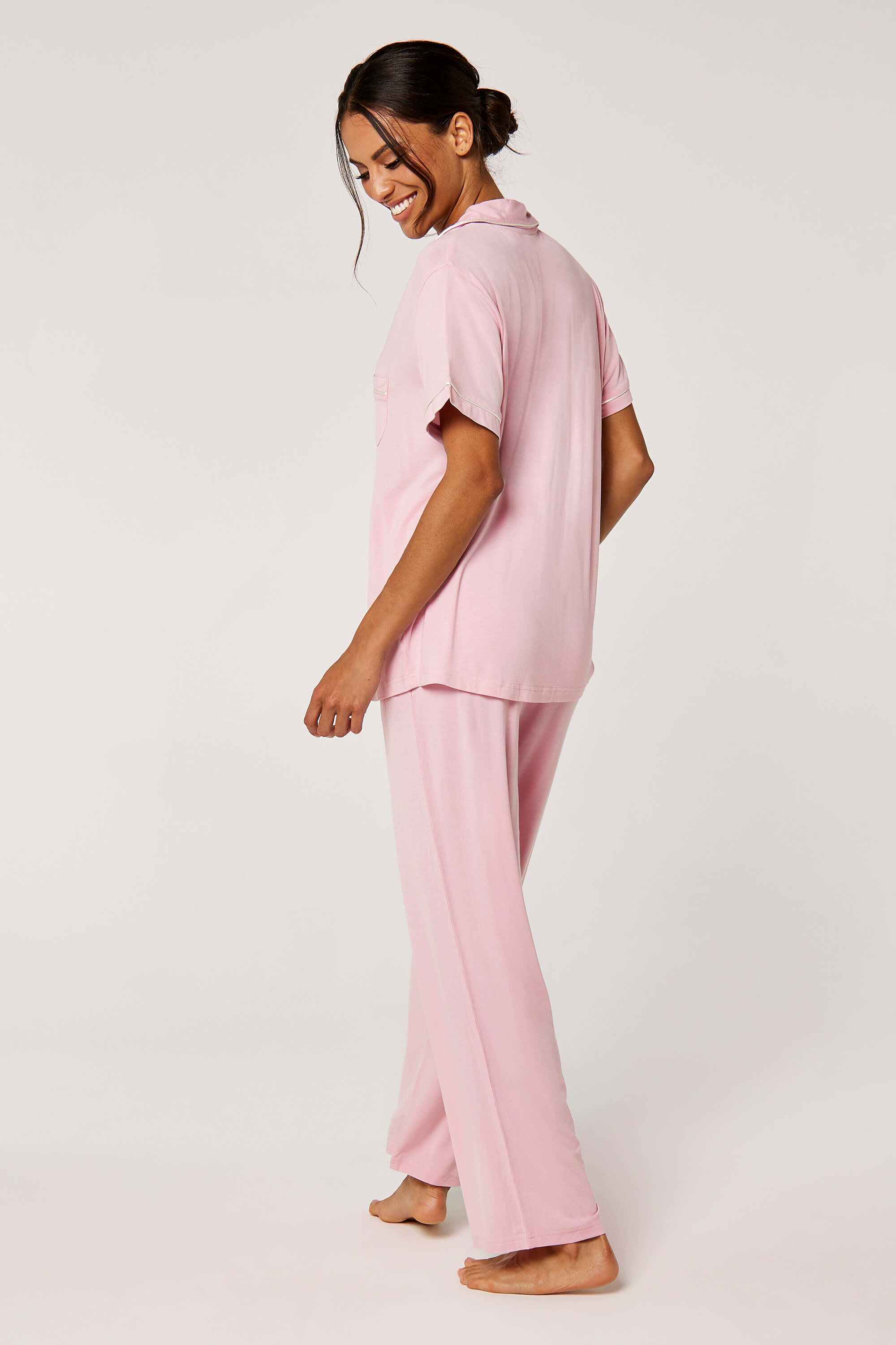 Luxurious Comfort Jersey Two-Piece Pajama Set product image 4