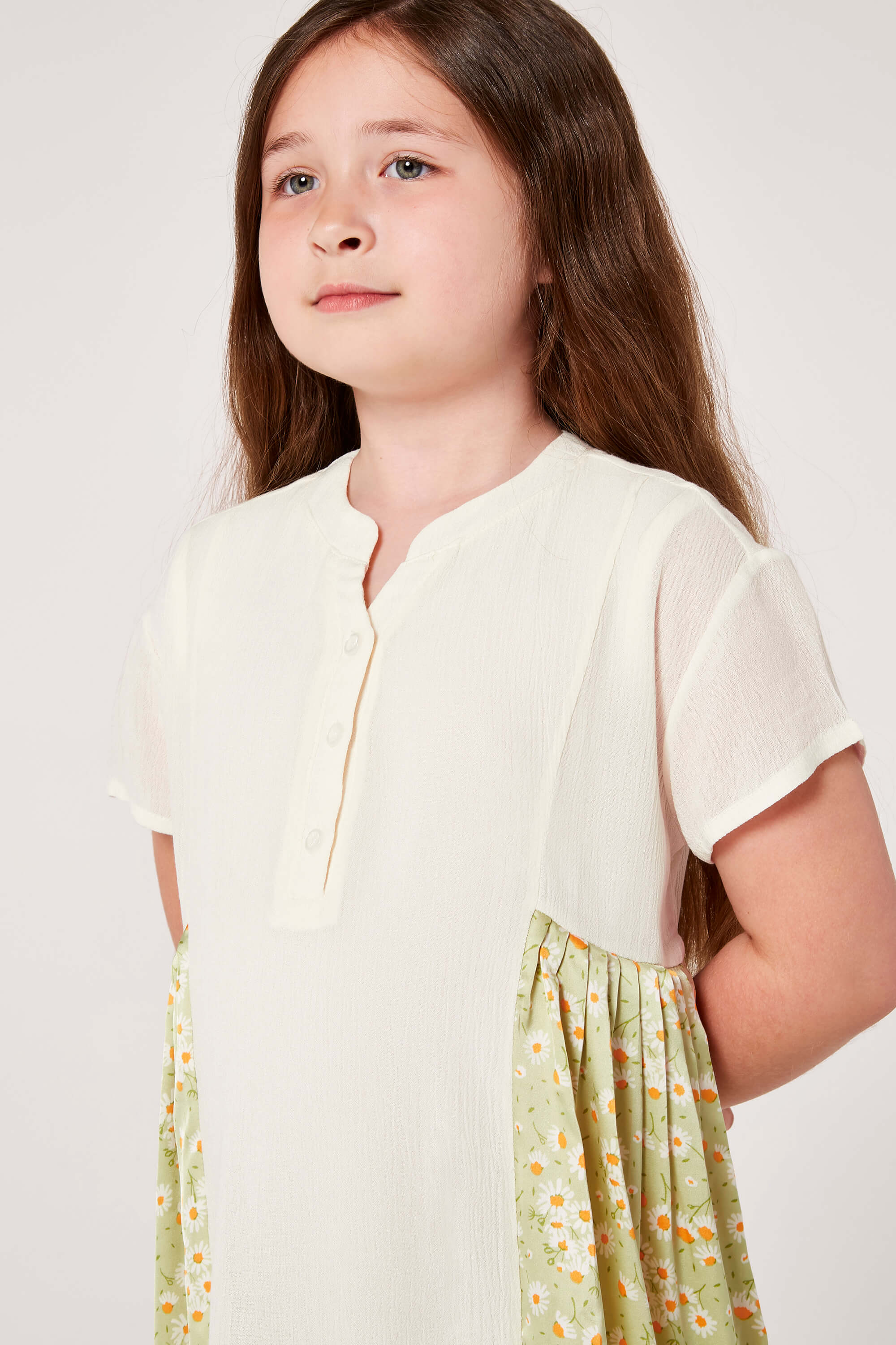 Girl Dress with Printed Side Panels product image 5