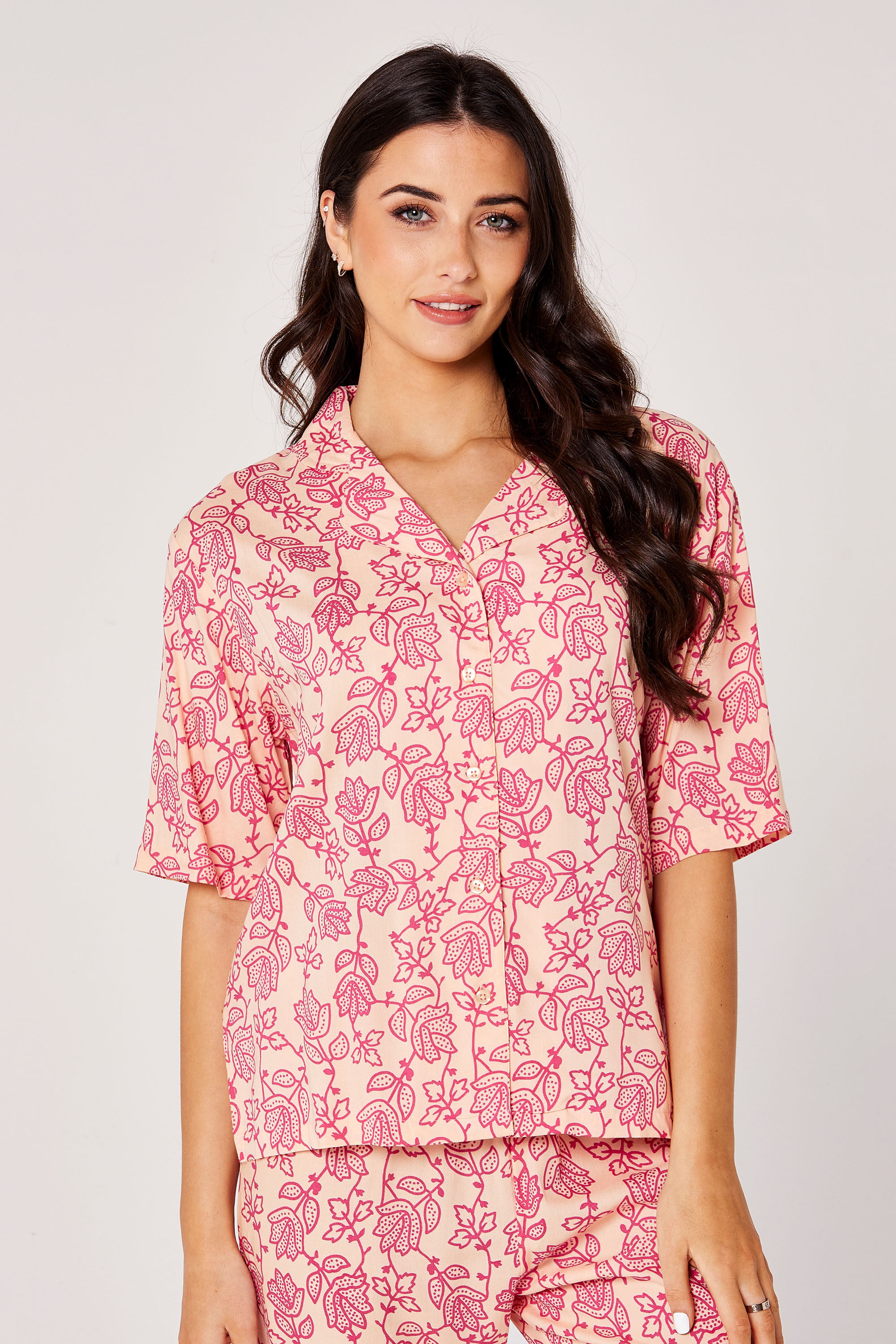 Flower Printed Pajama Set product image 2